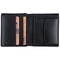 1642 Leather Two Fold Notecase Wallet with Coin Pocket