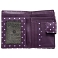 1642 Polka Medium Leather Flap Over Purse with Coin Pocket 1642 Polka Medium Leather Flap Over Purse with Coin Pocket