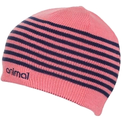 Animal Dillera Womens Reversible Pink / Navy Winter Beanie Hat