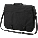 Halfar Business Shoulder Bag / Messenger / Courier Flapover Briefcase