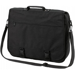Halfar Business Shoulder Bag / Messenger / Courier Flapover Briefcase