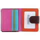 Harness Leather Rainbow Purse With Zip Around Coin Pocket