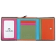 Harness Leather Rainbow Purse With Zip Around Coin Section