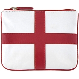 Harness St George Cross World Cup Football Leather Coin Purse