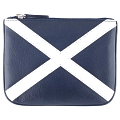 Harness St. Andrews Cross Applique Leather Coin Purse