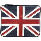 Harness Union Jack Applique Leather Coin Purse 2012