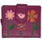 Mala Leather Twinkle Medium Leather Tab Purse