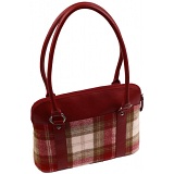 Mala Leather Abertweed Large Shoulder Bag / Leather Handbag