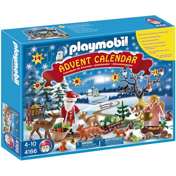 Playmobil Advent Calendar 4166 Forest Winter Wonderland