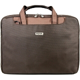 Port Designs Lugano Fashion 15.4" Brown Laptop Bag / Sleeve