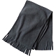 Result Charcoal Grey Active Fleece Woolen Winter Tassel Scarf Result Charcoal Grey Active Fleece Woolen Winter Tassel Scarf