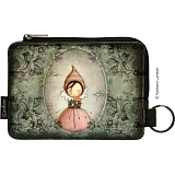 Santoro London Eclectic Pursuit Of Happiness Slim Zip Coin Purse