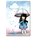 Santoro London Gorjuss Puddles Of Love A5 Stitched Notebook