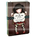 Santoro London Gorjuss Set of 4 Seasonal Scribblers / Notebooks