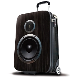 SUITSUIT Boom Box Speaker Suitcase SUITSUIT Boom Box Speaker Suitcase