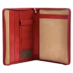 Tony Perotti Vegetale Leather Zip Around Conference Folder