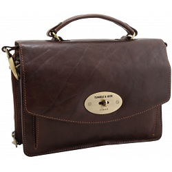 Tumble & Hide Siena Small Italico Leather Satchel Bag / Grab Bag Tumble & Hide Siena Small Italico Leather Satchel Bag / Grab Bag