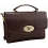 Tumble & Hide Siena Small Italico Leather Satchel Bag / Grab Bag Brown