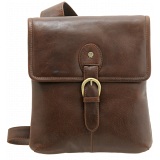 Yoshi Anderson Flap Over Leather Across Body Bag