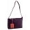 Yoshi Brompton Shoulder Bag / Leather Handbag Plum