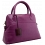 Yoshi Eaton Medium Size Dome Shaped Grab Bag / Leather Handbag Berry
