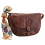 Yoshi Emilie Hope Springs Leather Across Body Bag / Handbag Chocolate