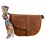 Yoshi Emilie Hope Springs Leather Across Body Bag / Handbag Tan