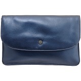 Yoshi Hampstead Flap Over Leather Clutch Bag / Evening Bag