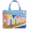Yoshi Hampton Beach Hut Limited Edition Leather Grab Bag / Handbag