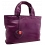 Yoshi Hampton Medium Size Grab Bag / Leather Handbag Berry