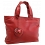 Yoshi Hampton Medium Size Grab Bag / Leather Handbag Red