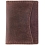 Yoshi Loren Hope Springs Leather Travel Pass Card / Ticket Wallet Chocolate