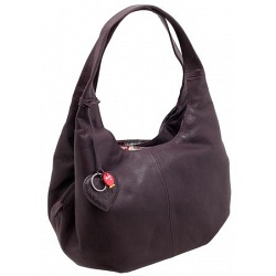 Yoshi Meehan Medium Size Leather Slouchy Shoulder Bag / Handbag