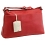 Yoshi Morden Shoulder / Across Body Leather Handbag Red