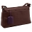 Yoshi Morden Shoulder / Across Body Leather Handbag Chocolate