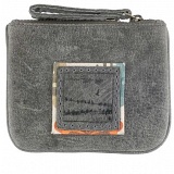 Yoshi Rosie Hope Springs Leather Zip Top Coin Purse