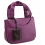 Yoshi Tilbury Mini Grab Bag / Leather Handbag Berry