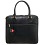 Yoshi Lichfield Wilton Ladies Leather Business Netbook / iPad Bag Black