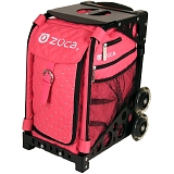 ZUCA Sport Hot Pink Quilted Sit On Rolling Kit Bag (FRAME & INSERT) ZUCA Sport Hot Pink Quilted Sit On Rolling Kit Bag (FRAME & INSERT)