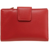 1642 Medium Zip Around Leather Tab Purse
