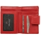 1642 Medium Zip Around Leather Tab Purse