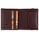 1642 Leather Two Fold Notecase Wallet with Black Elastic Fastener