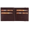 1642 Leather Two Fold Notecase Wallet with Elastic Fastener