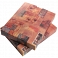 1642 Leather Two Fold Notecase Wallet with Elastic Fastener