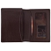 1642 Leather Flap Over Business Card Holder