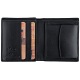 1642 Leather Two Fold Notecase Wallet with Coin Pocket