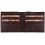 1642 Lichfield Leather Two Fold Notecase Wallet / Credit Card Holder Brown
