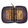 1642 Leather Zip Around Fan Style Credit Card Holder