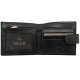 1642 Leather Two Fold Notecase Wallet with Zipped Note Section