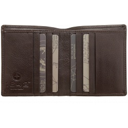 1642 Leather Two Fold Notecase Wallet / Credit Card Holder